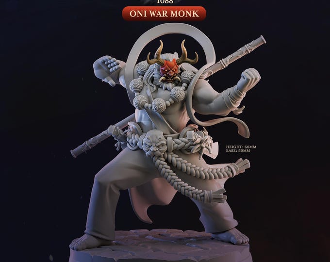 Oni War Monk -Cast and Play- Age of Oni
