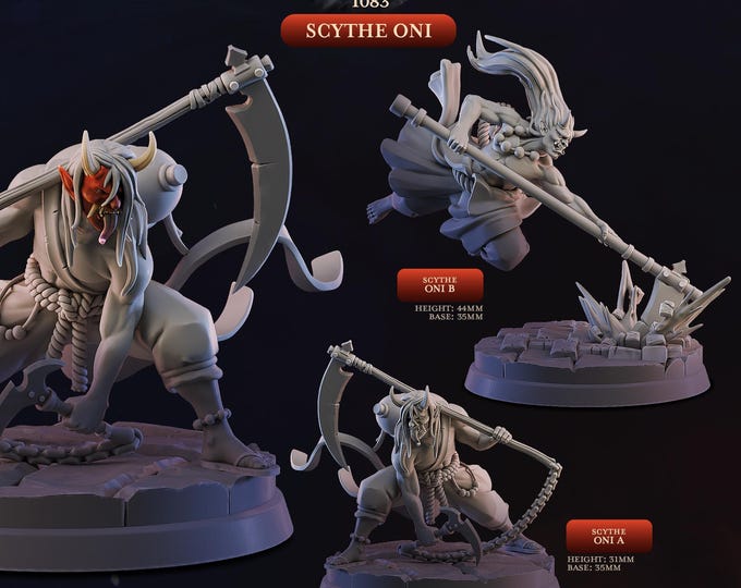 Scythe Oni -Cast and Play- Age of Oni