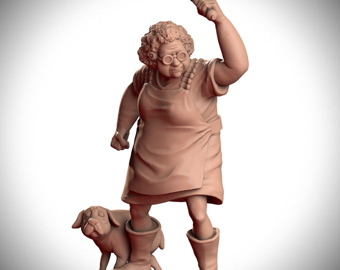 Old lady farmer and Cowardly Dog -Survivor- VaultZ