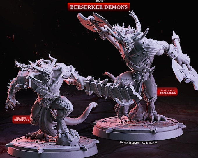Berserker Demons-Cast and Play- Demon Gate