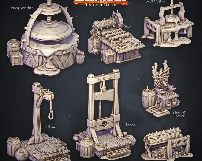 Torture Machines -Cast and Play Interiors