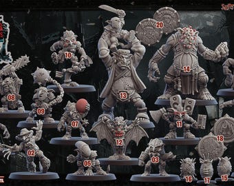 Goblin Horror Movie TT Football Full Team -Ugni