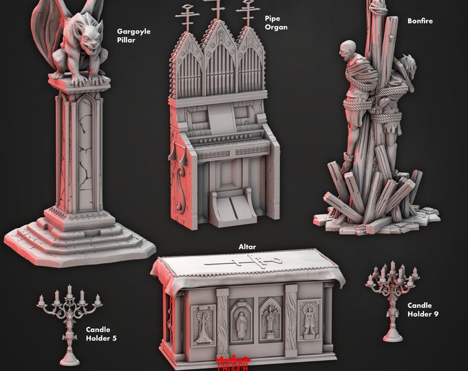 Chruch of Wrath Props-Cast and Play