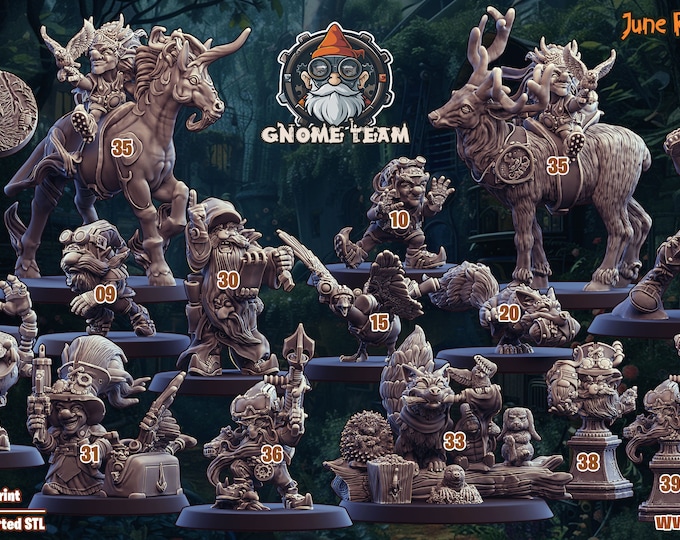 Steam Punk Gnomes TT Football Support Staff -Ugni