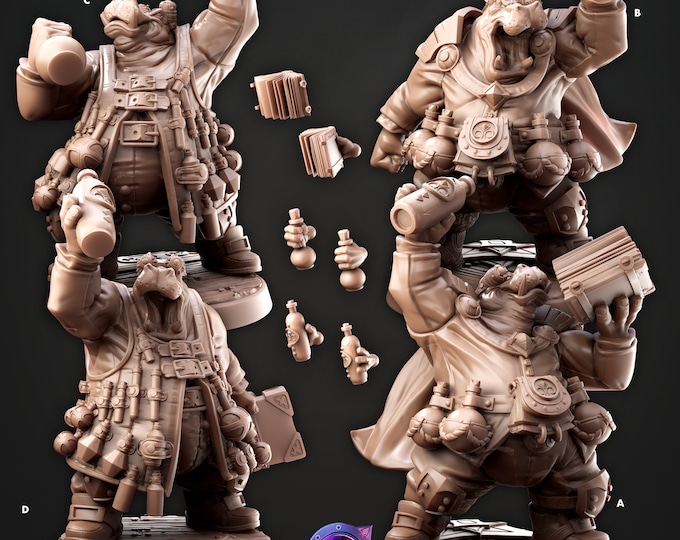 Hippo Giff Astra Alchemists -Cast and Play
