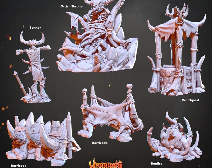 Wasteland Props and Terrain- Cast and Play