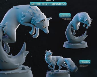 Artic Fox Companion -Cast & Play -Ice Bound