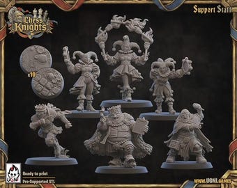 Chess Knights Football Support Staff Ugni