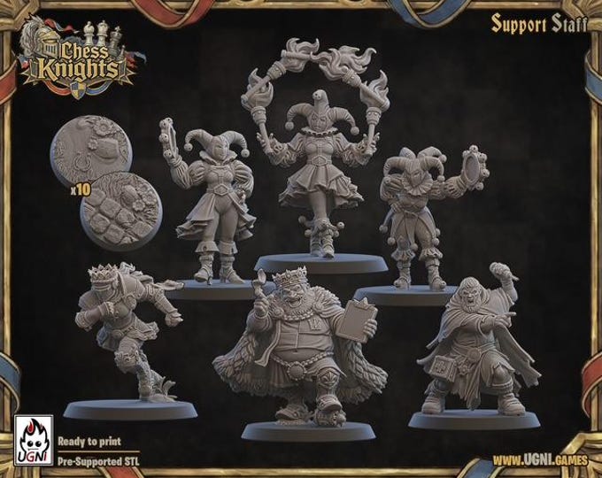 Chess Knights Football Support Staff Ugni