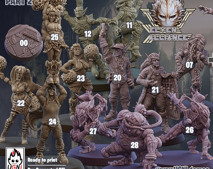 Elven Alliance TT Football Support Staff -Ugni