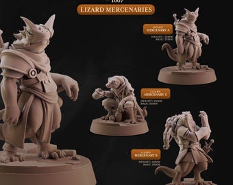 Inn Mercenaries -Cast Play -Lizard Town