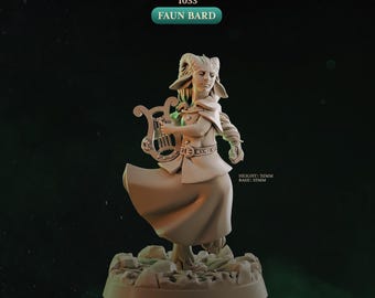 Faun Bard  -Cast & Play -Fae Realm