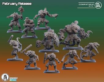 Scrap Rats -Ugly Miniatures