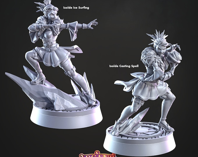 Isolde, Wind and Ice Sorceress -Cast Play -Arcane Order