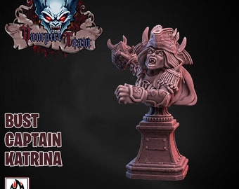 Ugni Vampire Captain Katrina Bust