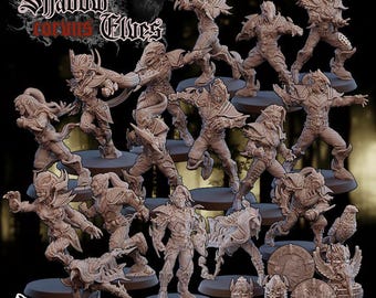 Shadow Elves Full Roster