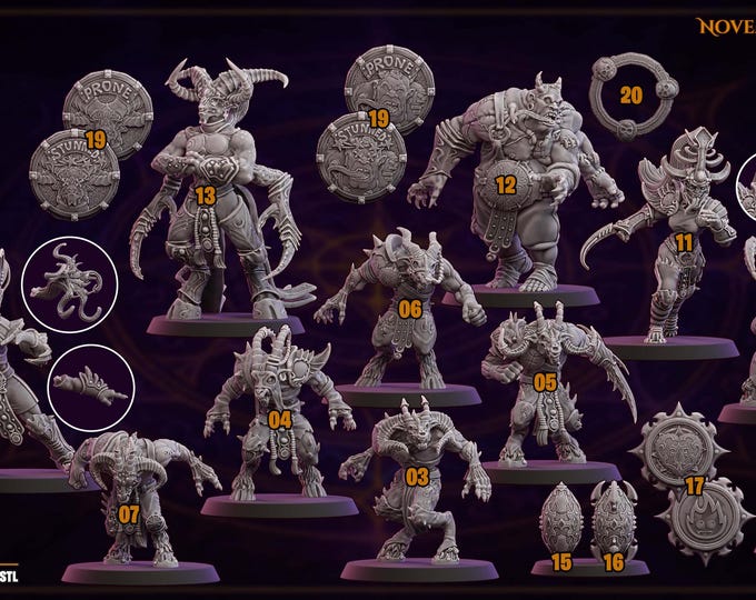 Horned Sinners TT Football Full Team -Ugni