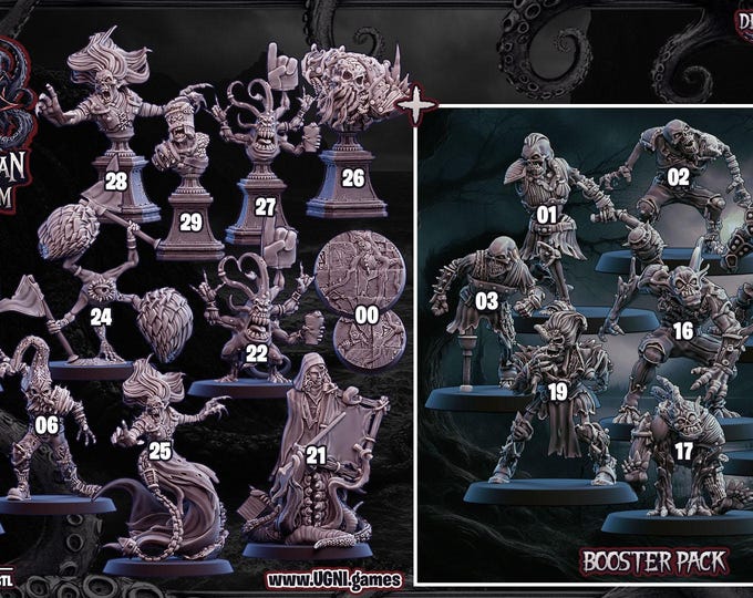 Lovercraftian Cosmic Horror TT Football Support Staff -Ugni