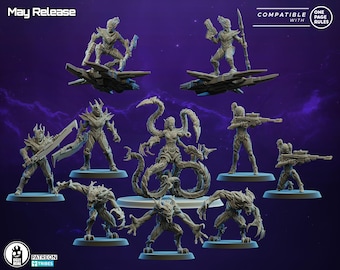 RiftVeil Covenant -Ugly Miniatures -D Elves part 2