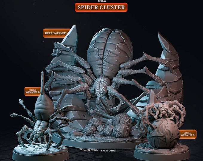 Spiders -Halloween Season -Cast and Play