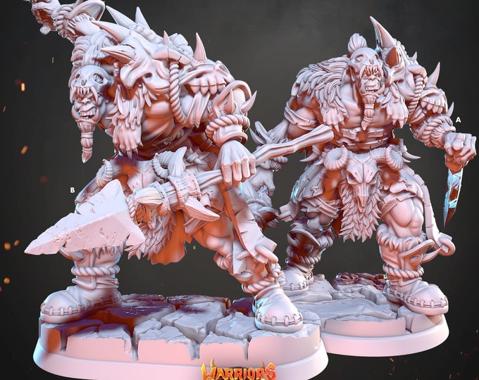 Yar, Beast Hunter Orc -Cast and Play