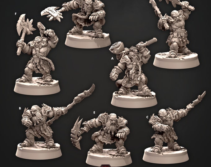 Heat Maulers -Vulcan Dwarves-Cast and Play