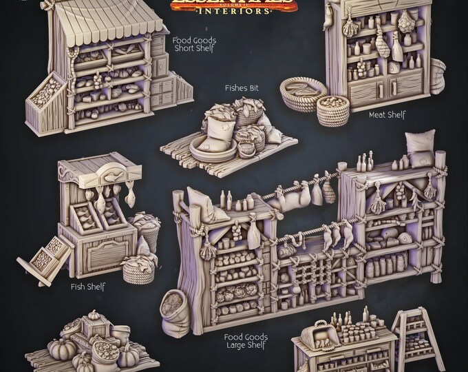 Food Shop - Cast and Play Interiors