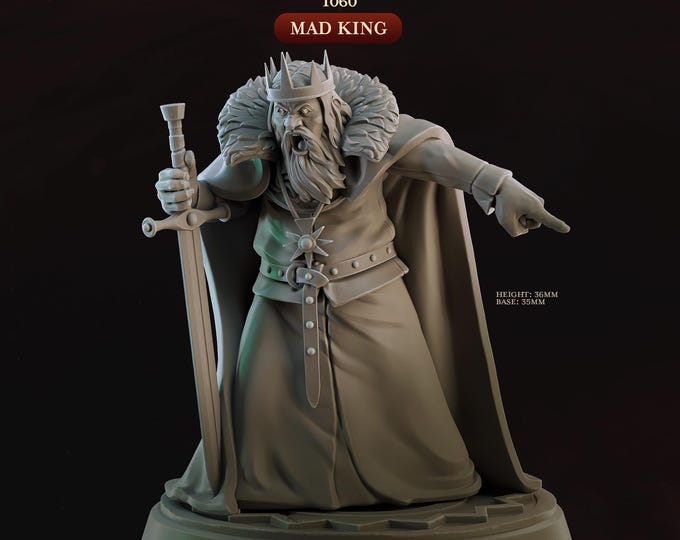 Mad King -Cast and Play- The Rotting Crown