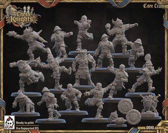 Chess Knights TT Football Core Team -Ugni