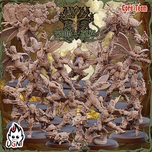 Wood Elf TT Football Full Team -Ugni