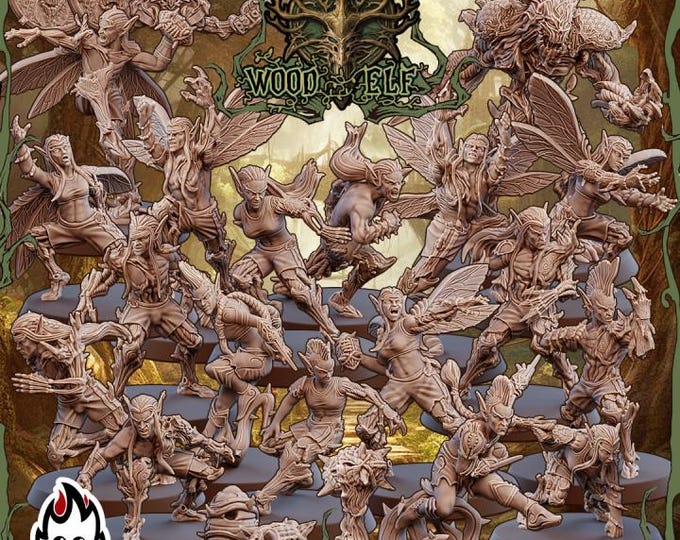 Wood Elf TT Football Full Team -Ugni