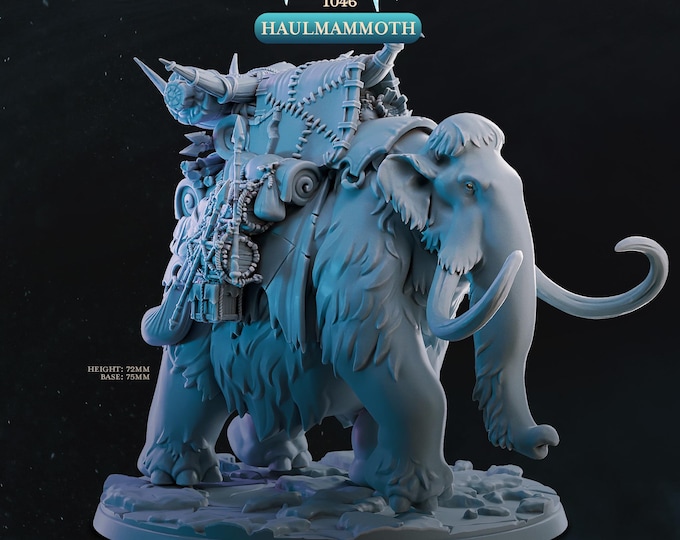 Haulmammoth Companion -Cast & Play -Ice Bound