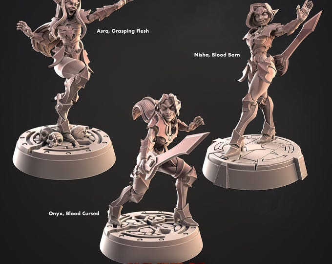 Midnight Valkyries- Vampires -Cast and Play