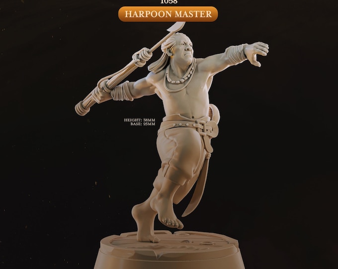 Harpoon Master -Cast Play -Pirates of the Shattered Sea