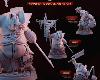Swinefolk Command Group -Cast Play - The Iron Bar Clan