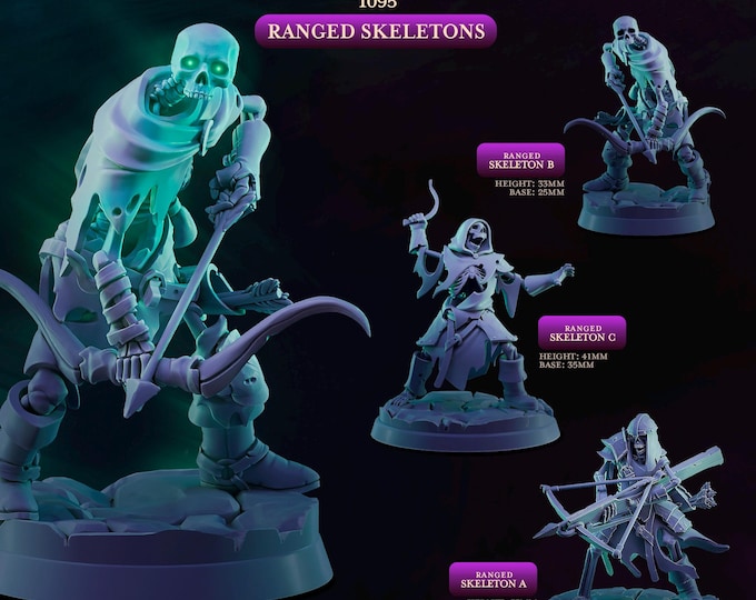 Ranged Skeletons -Cast and Play- Rise of the Undead