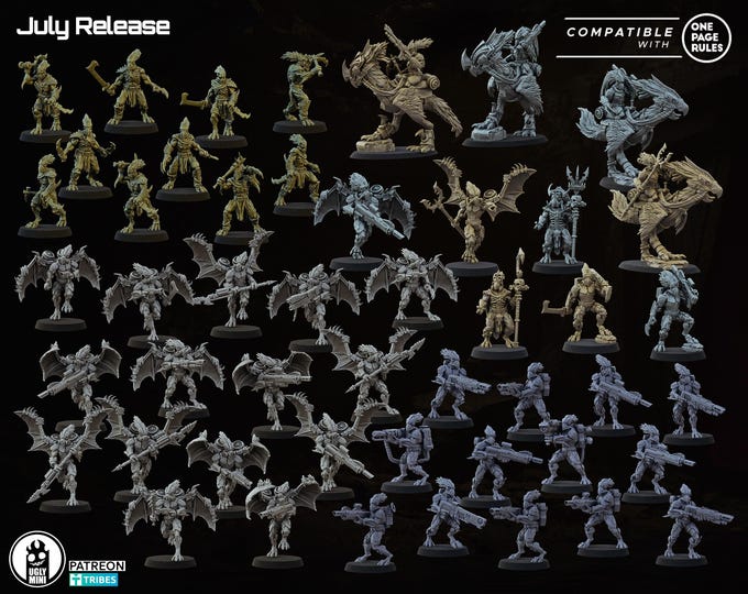 Raptari Elite GraveHunters -Ugly Miniatures