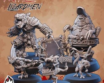 Primal Lizardmen TT Football Support Staff-Ugni