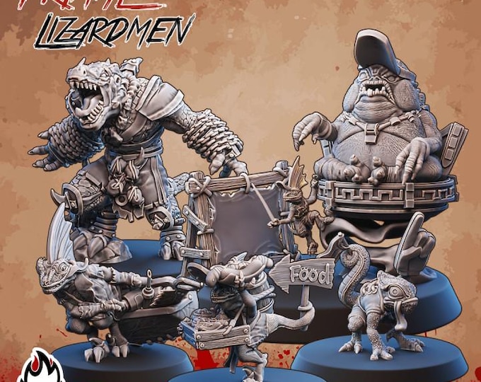 Primal Lizardmen TT Football Support Staff-Ugni