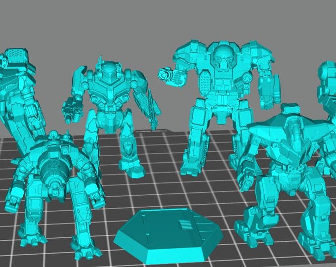 Clan Com Gaurds Mechs- Ukraine Mech Factory