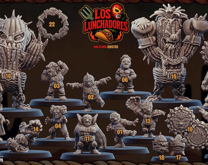 Los Lunchadores Halfling TT Football Core Team -Ugni