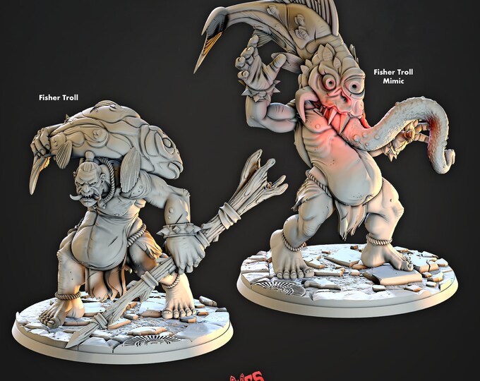 Fisher Troll Mimic -Cast and Play