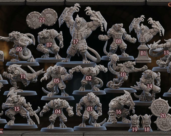 Iron Whiskers Full Roster