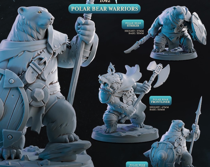 Polar Bear Warriors  -Cast Play -The IceBound