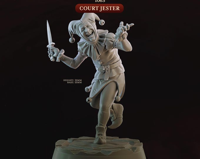 Court Jester -Cast and Play- The Rotting Crown