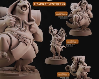 Lizard Adventures -Cast Play -Lizard Town