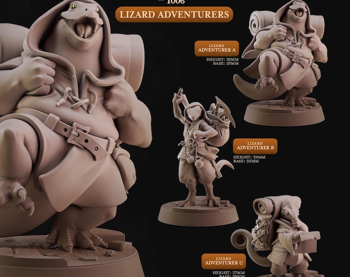 Lizard Adventures -Cast Play -Lizard Town
