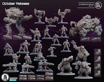 Infected Colonies Faction 3 -Ugly Miniatures