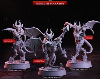 Fiendish Succubi -Cast and Play- Demon Gate