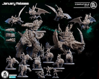 Raptari Army Faction 3-Ugly Miniatures